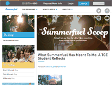 Tablet Screenshot of blogs.summerfuel.com